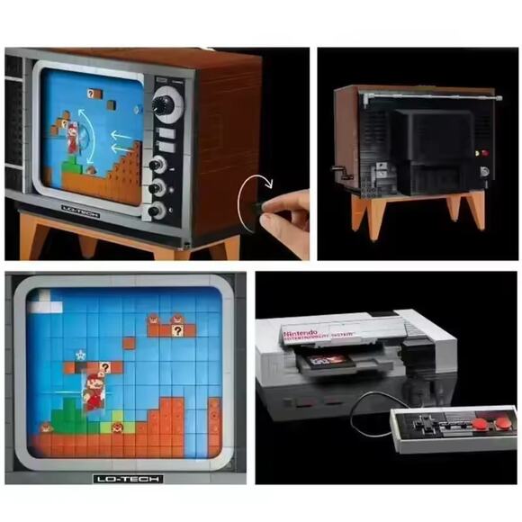 Super Mario Nintendo 71374 Entertainment System #2646 pieces/building blocks set - Picture 4 of 6